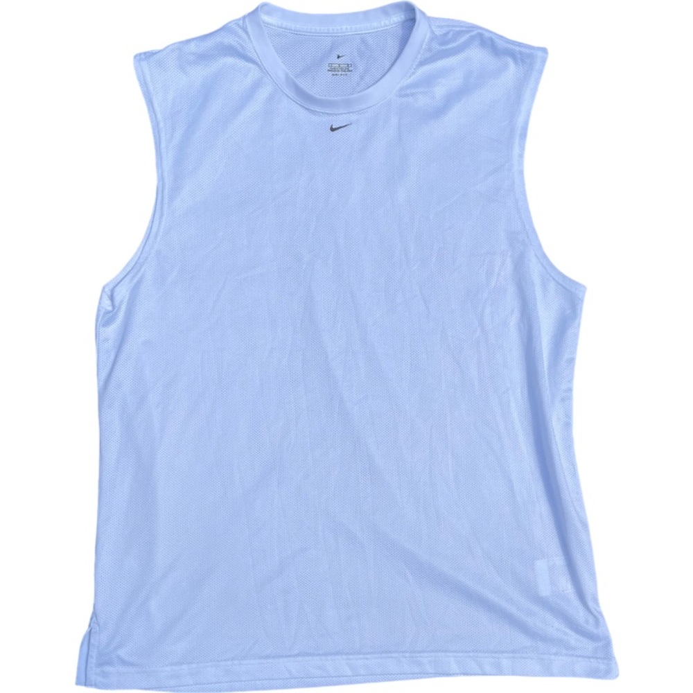 Nike Vintage Dri-fit Sleeveless Tank Top Men’s L White